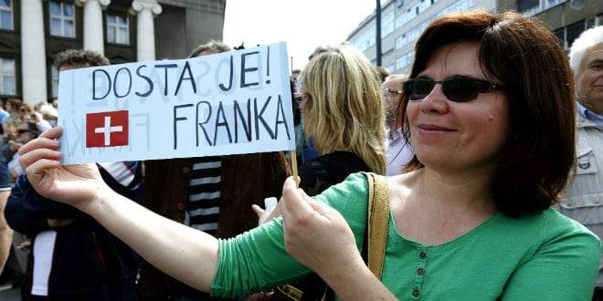 Croatia&rsquo;s Swiss Franc Borrowers Savour Victory Over Banks